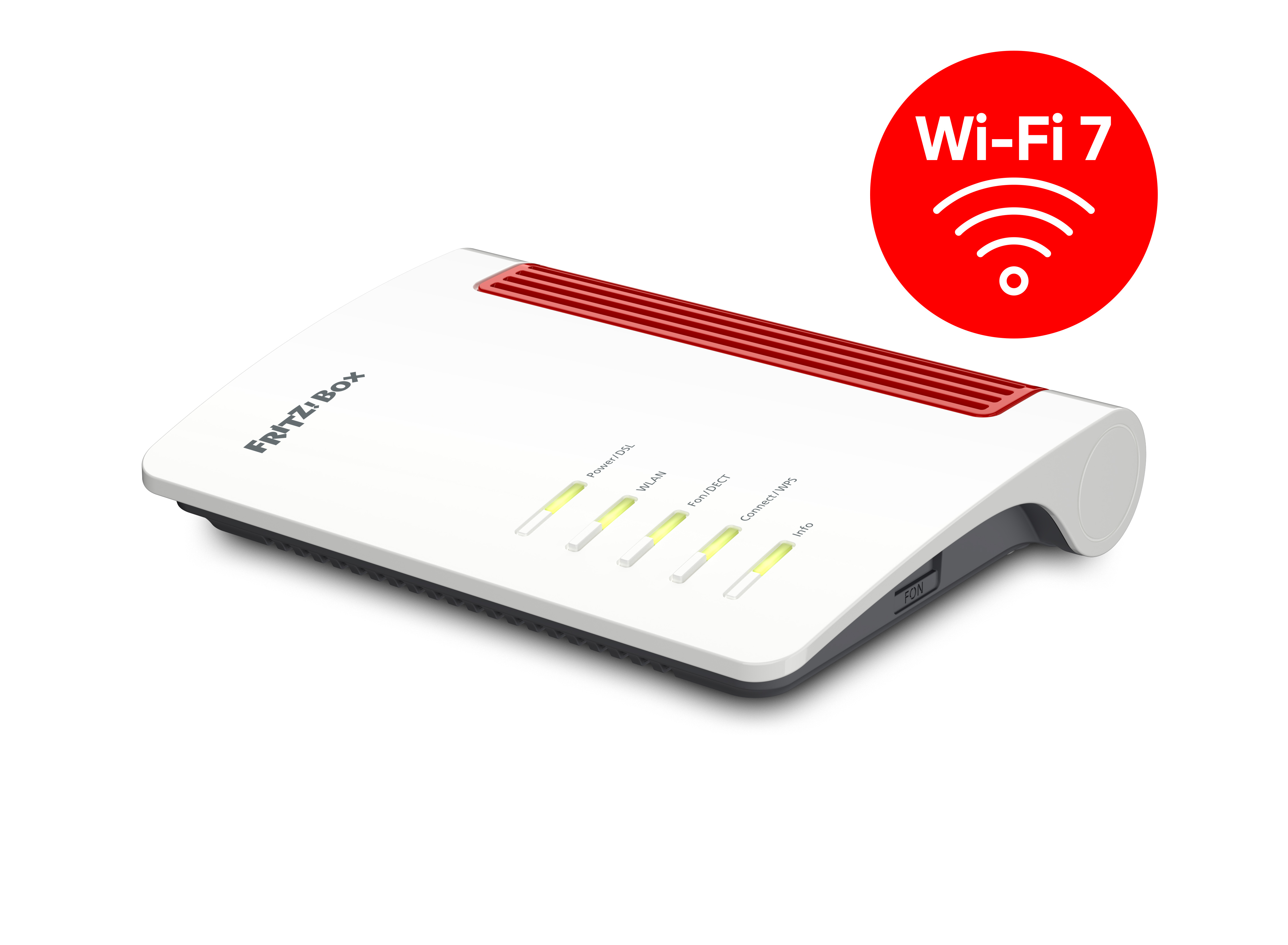 FRITZ! FRITZ!Box 7632 Wi-Fi 7 Router 1 GBit/s Weiß