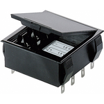 Bopla Batteriehalter 4 Mignon (AA), 9 V Block Lötanschluss (L x B x H) 65 x 65 x 21.5 mm 46600000
