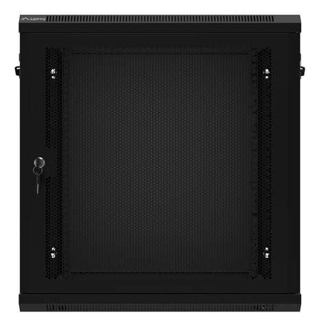 Lanberg WF01-6412-23B 12U 19" Netzwerkschrank Schwarz, RAL 9004
