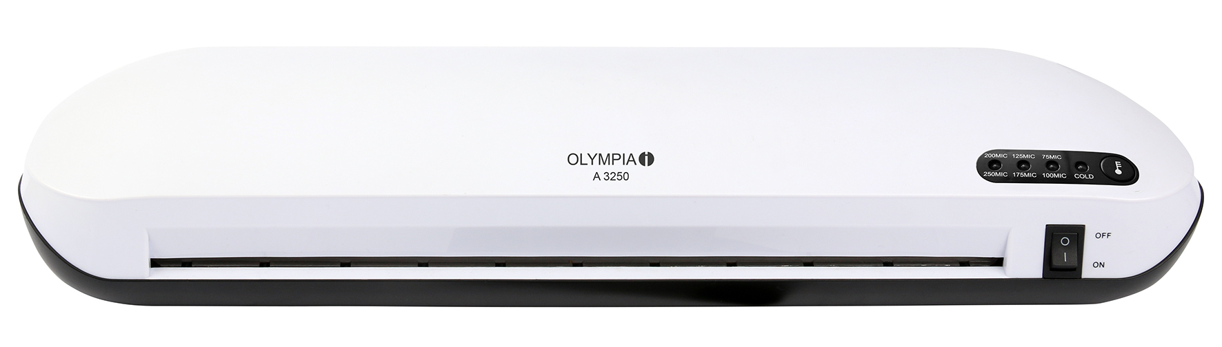 Olympia A 3250 Laminiergerät bis A3 Heiß- und Kaltlaminierung Schwarz, Weiß