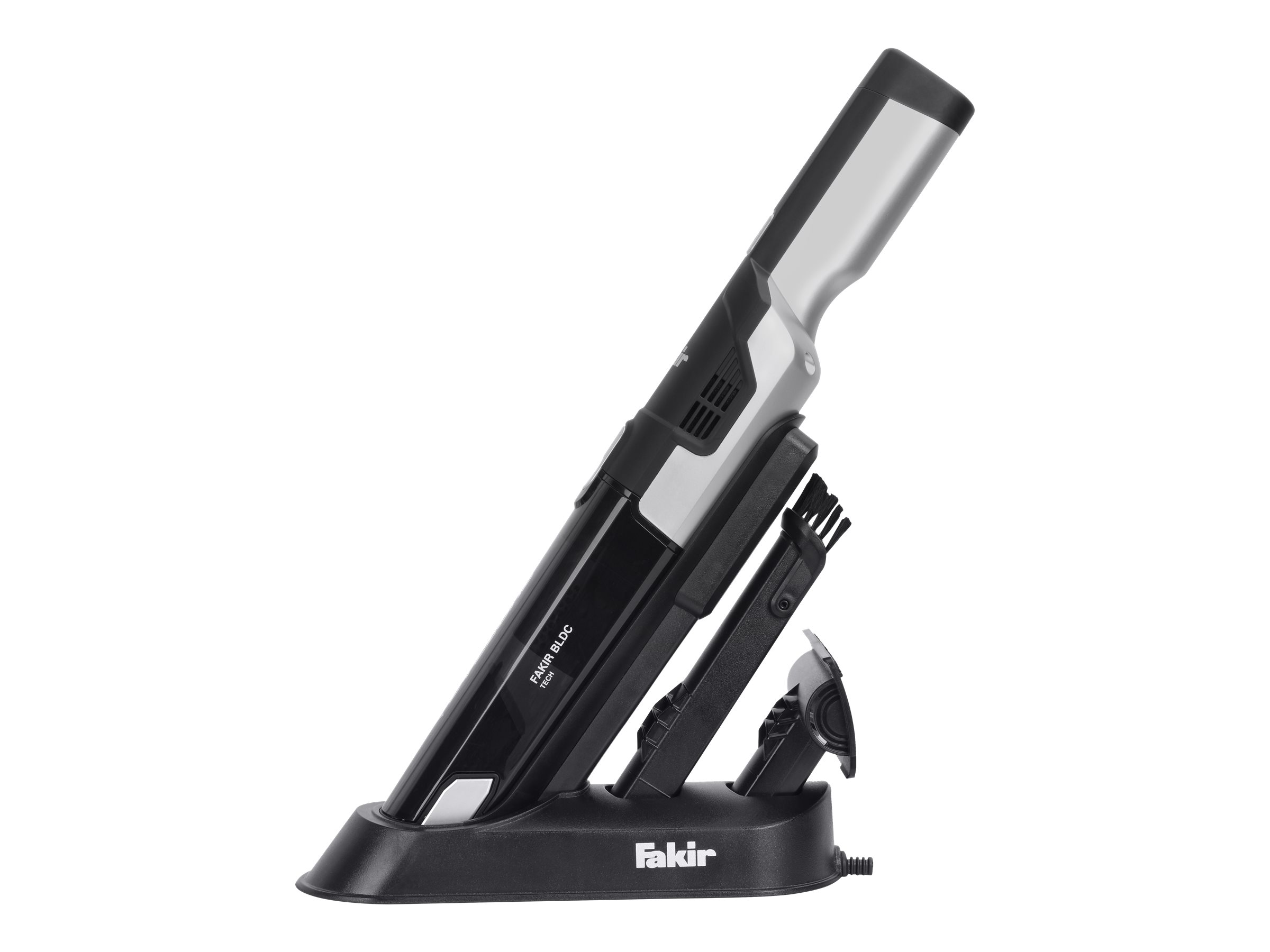 Fakir Premium AS 1110 LT Air Wave Express - Akku-Handstaubsauger - 120 W - Schwarz/Silber