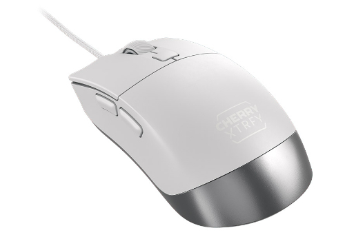CHERRY Xtrfy M50 Ergonomische Maus 5 Tasten USB Weiß
