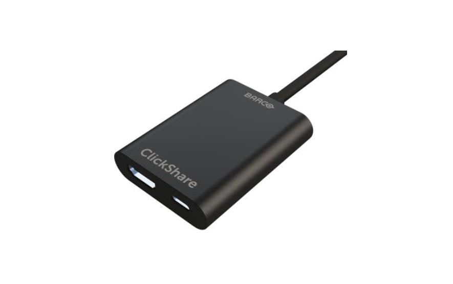 Barco ClickShare R9861581 Videoumwandler USB-C Schwarz