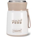 Feel-Maestro MR-1646-53 Thermosflasche 0,53 l Beige - Weiß (MR1646-53)