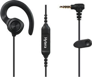 HYTERA C Stil Ohrhörer mit in line Mic PTT für AP325 BP365 PNC360 PNC380 (EHS26-R)