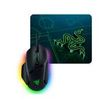 Razer MOBA Bundle Basilisk V3 Gaming-Maus + Goliathus Mobile Mauspad Schwarz
