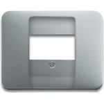 Busch Jaeger 1710-0-3336 Wandplatte/Schalterabdeckung Titan (1710-0-3336)