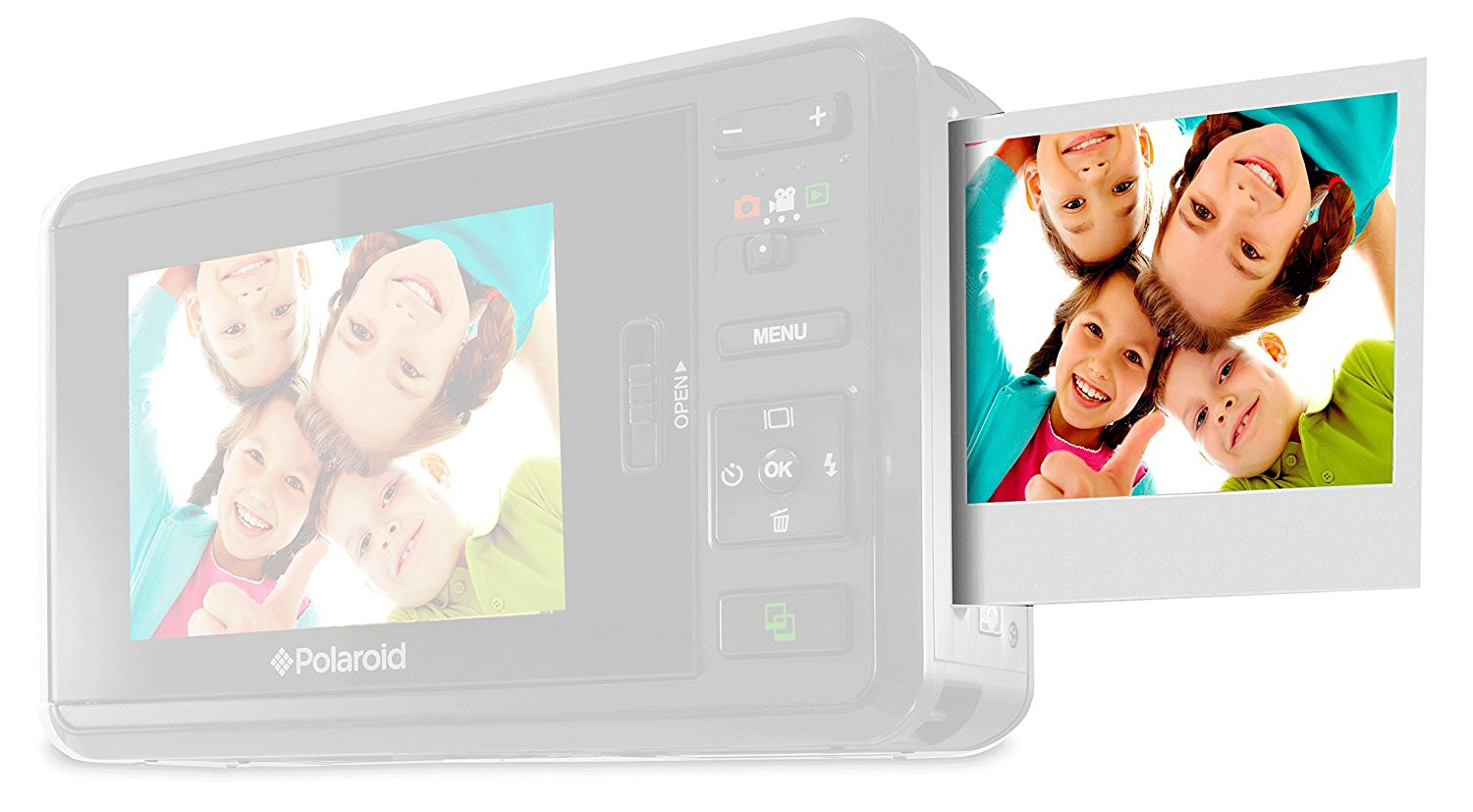Polaroid Premium ZINK Paper Fotopapier 50.8 x 76.2 mm 30 Blatt Weiß