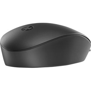HP 125 - Maus - kabelgebunden - USB - Schwarz - Sonderaktion - für HP 34; Eli...