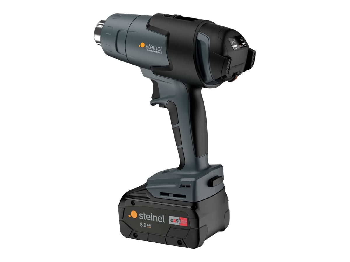 Steinel Professional Line MH 3 Akku-Heißluftgebläse 18 V inkl. 8,0 Ah Akku und Koffer