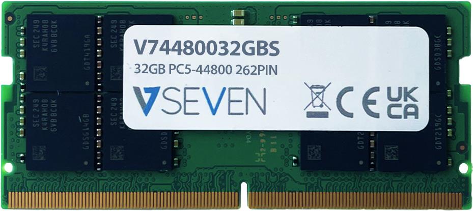 V7 V74480032GBS Speichermodul 32 GB 1 x 32 GB DDR5 5600 MHz (V74480032GBS)