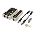 LogiLink Kabeltester RJ11, RJ12, RJ45 und BNC für 10Base-T, 10Base-2, 258A, TIA 568A/568B und Torkenring (WZ0015)