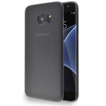 Azuri Ultra Thin Cover PU 0.02mm Schutzhülle für Samsung Galaxy Edge schwarz (AZCOVUTSAG935-BLK)