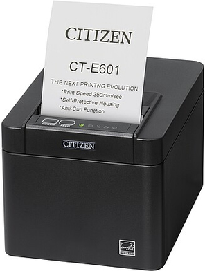 Citizen CT-E601 203 x 203 DPI Verkabelt & Kabellos Direkt Wärme POS-Drucker (CTE601XTEBX)