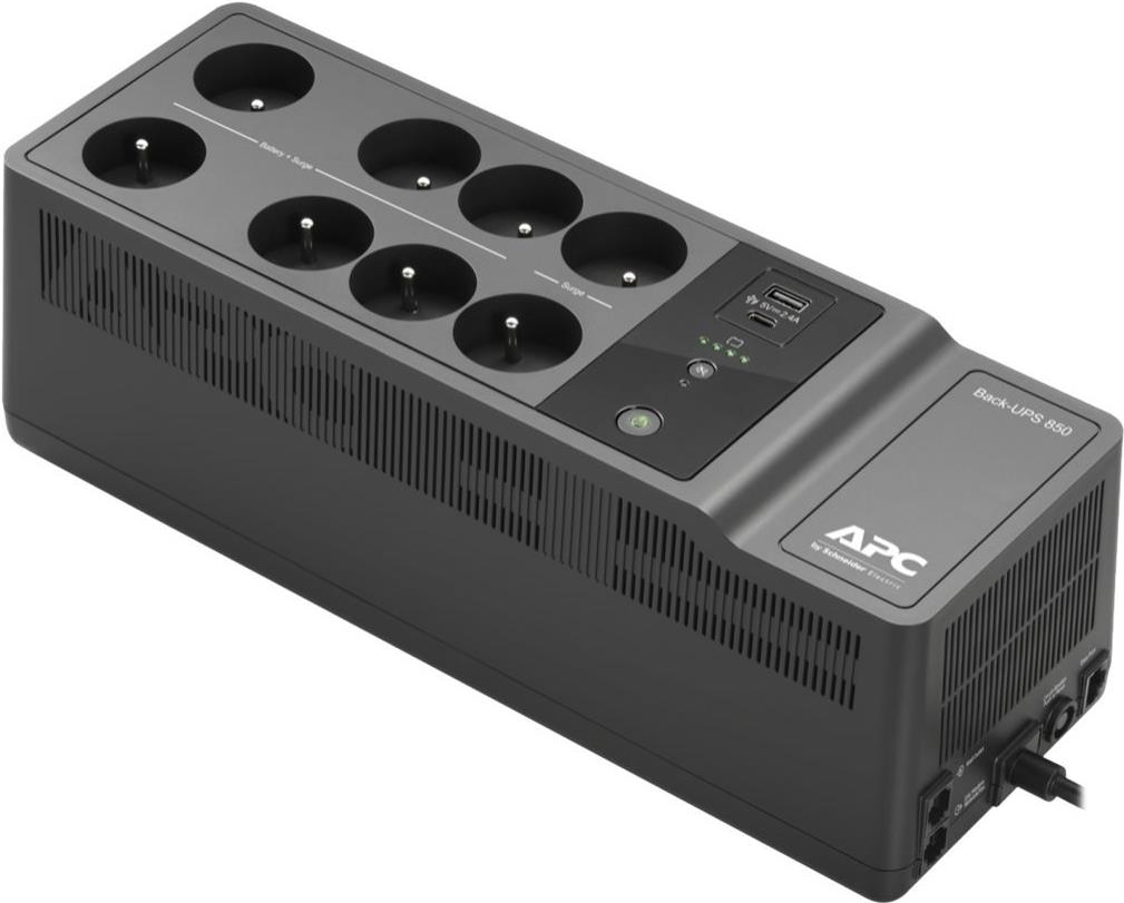 APC Back-UPS BE850G2-FR 520 W 850 VA Schwarz