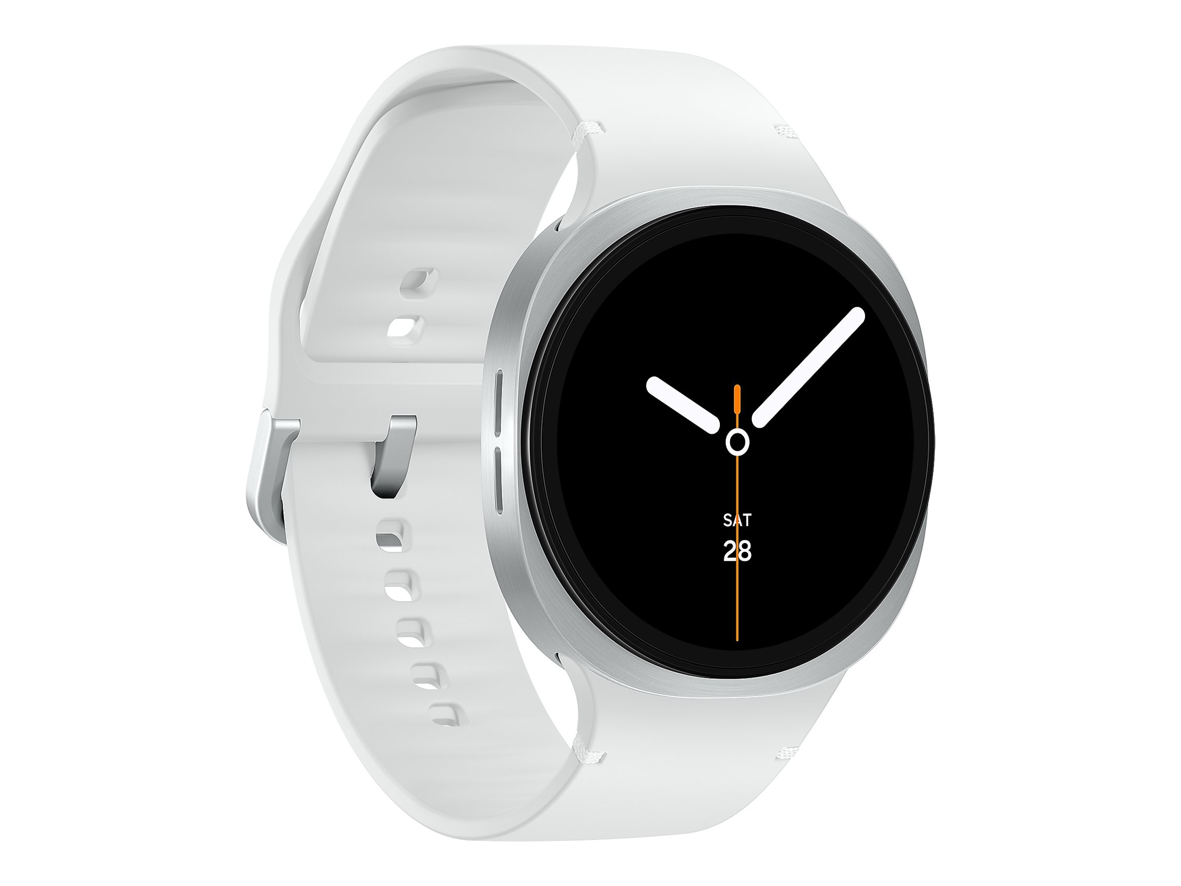 Samsung Galaxy Watch8 Smartwatch 44 mm 1.47" Super AMOLED 32 GB LTE Silber Weiß