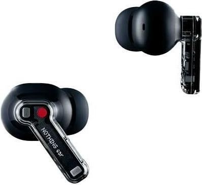 Nothing Ear Kopfhörer True Wireless Stereo (TWS) im Ohr Anrufe/Musik Bluetooth Schwarz - Transparent (A10600061)