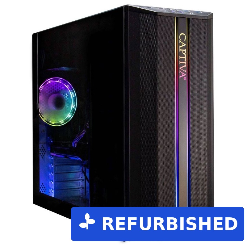 CAPTIVA PC Advanced Gaming R92-739 (Ryzen 5 5500/RTX5060 Ti 8GB GDDR7/SSD 1TB/16GB/WLAN/w/o OS) (92739) (geöffnet)