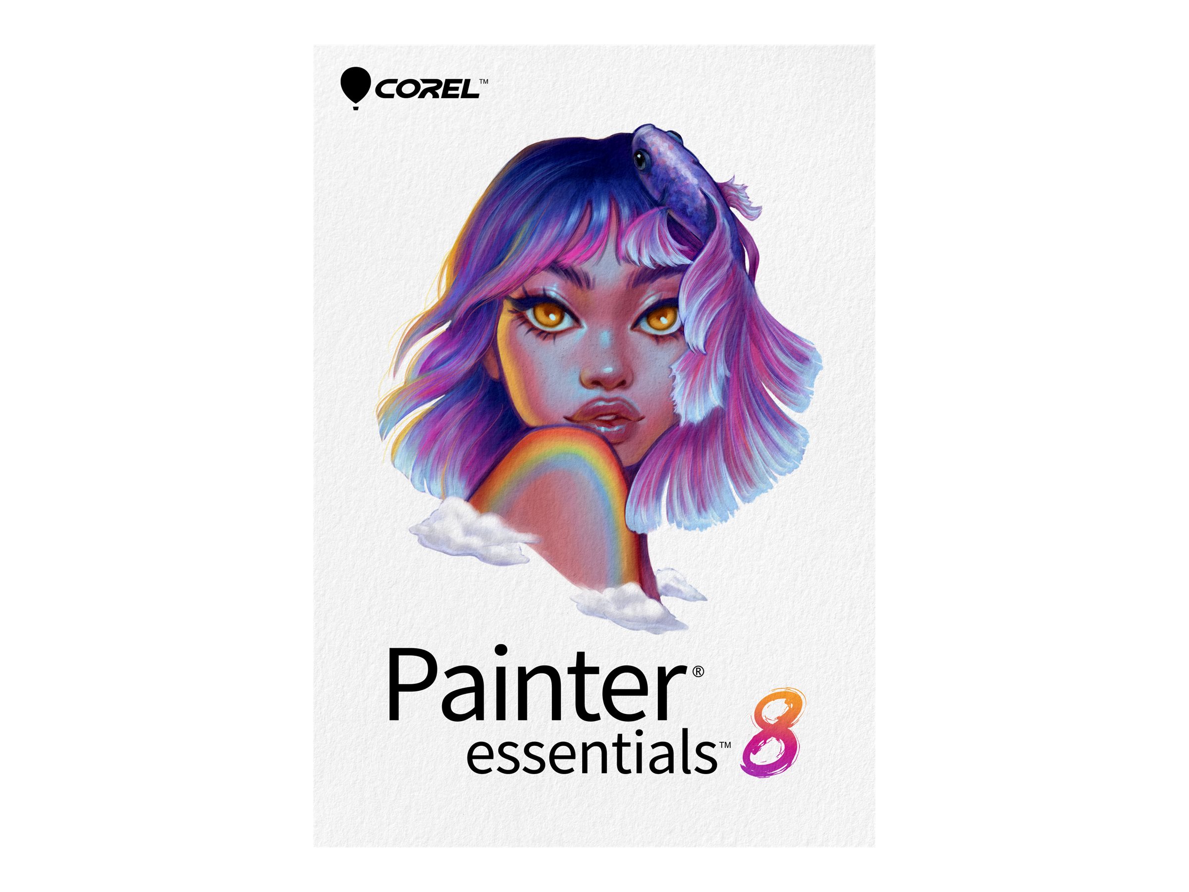 Corel Painter Essentials 8 Grafikeditor 1 Benutzer ESD Windows/Mac