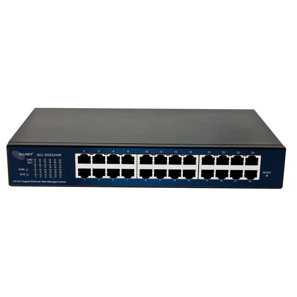 Allnet ALL-SG8324M 24-Port Gigabit Managed Switch Schwarz