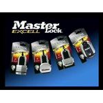 MASTER LOCK 45 mm breites Excell Vorhngeschloss aus beschichtetem Stahl mit 64 mm langem Bgel (79961)