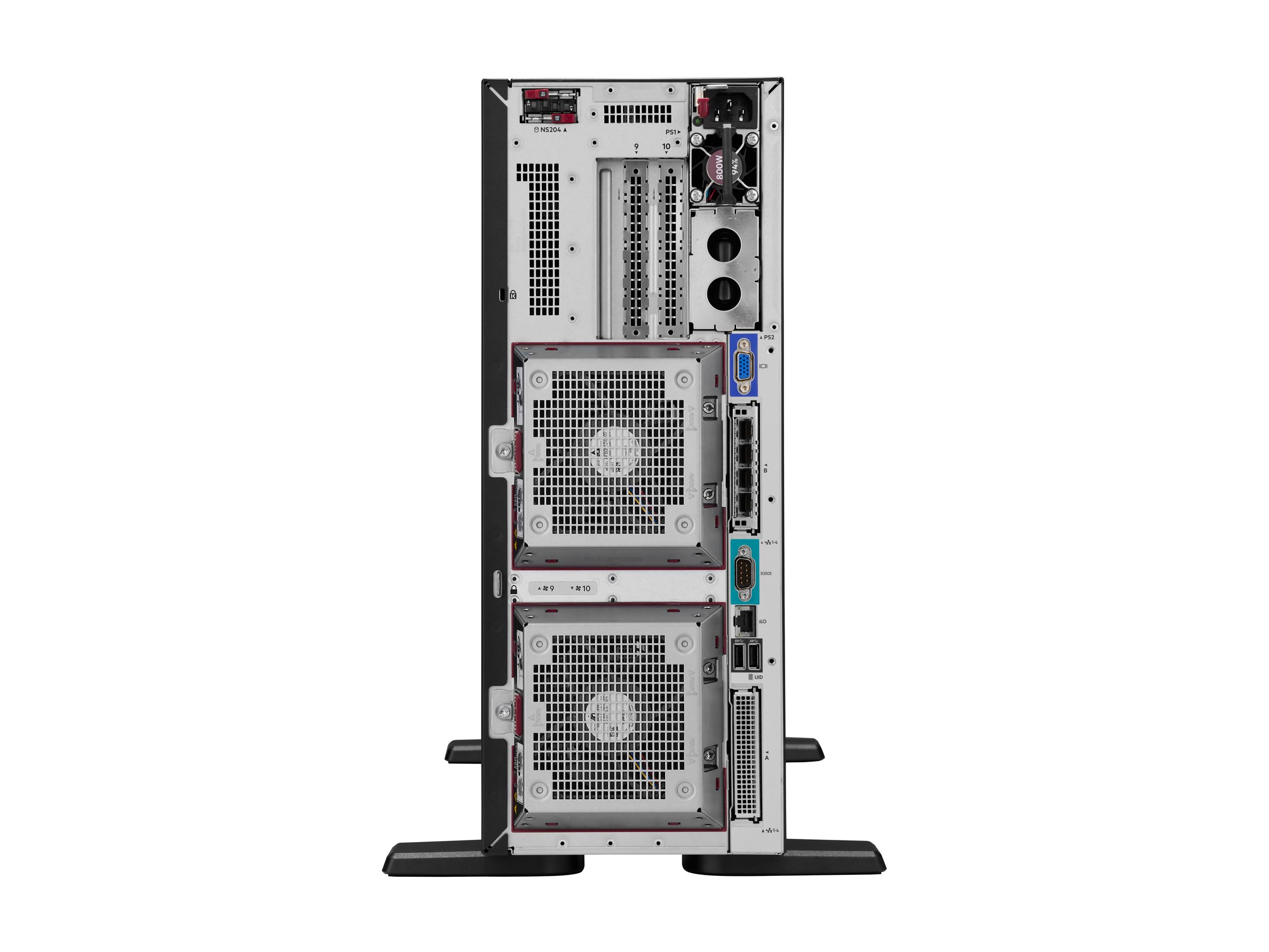 HPE ProLiant Compute ML350 Gen12 Tower Server, Intel Xeon 6505P 12-Core, 64 GB RAM, 1.92 TB SSD, 2x 1000W, Schwarz