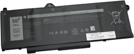 ORIGIN STORAGE BTI 4C BATTERY LATITUDE 5421 OEM: 00P3TJ 0VXD57 GRT01 (GRT01-BTI)