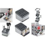 metaltex Küchenutensilien-Organizer Utiltex, grau Material: ABS-Kunststoff, individuell anpassbarer Organizer - 1 Stück (230020000)