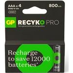 GP Battery ReCyko Pro Micro AAA -Akku NiMH 800 mAh 1.2 V 4 St. (GPRCP80AAA174C4)
