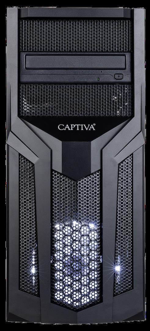 Captiva G7IG 20V2 i5-10400F Tower Intel® Core™ i5 16 GB DDR4-SDRAM 1480 GB HDD+SSD Windows 10 Home PC Schwarz (55839)