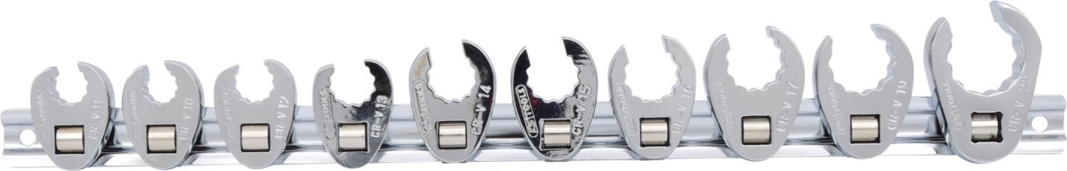 KS TOOLS 3/8" 12-kant-Einsteck-Maulschlüssel-Satz, 10-tlg.10-22mm (913.3900)