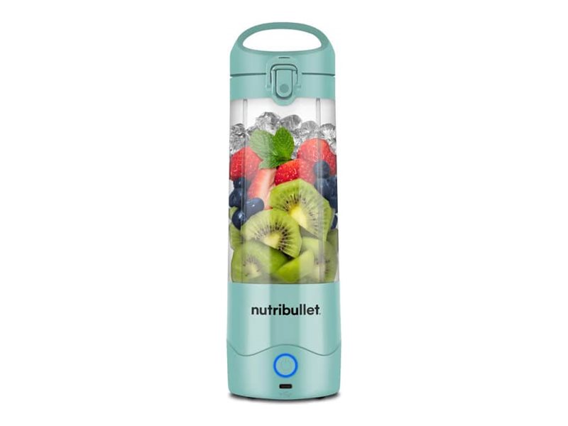 NutriBullet Portable NBP003LBL Standmixer 475 ml Hellblau
