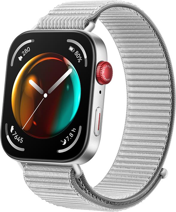 Huawei WATCH Fit 3 4,62 cm (1.82) AMOLED Digital 408 x 480 Pixel Touchscreen Silber WLAN GPS (55020CEG)