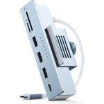 Satechi USB-C Clamp Hub Kabelgebunden USB 3.2 Gen 2 (3.1 Gen 2) Type-C Blau (ST-UCICHB)