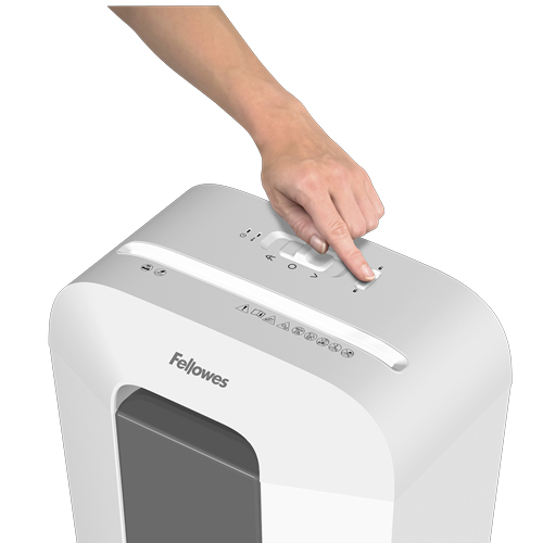 Fellowes Powershred LX50 Aktenvernichter Kreuzschnitt P-4 Weiß