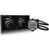 be quiet! Pure Loop 2 - Prozessor-Flüssigkeitskühlsystem - Kühlergröße: 240 mm - (für: LGA1155, LGA1150, LGA1151, AM4, LGA1200, LGA1700, AM5) - Kupfer - 120 mm - Schwarz (BW017)