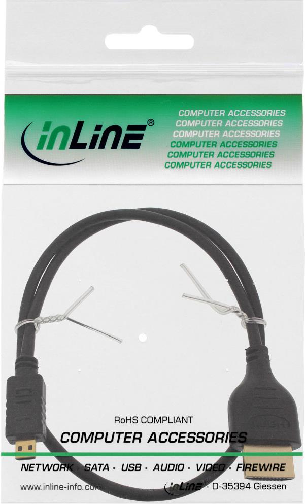 InLine HDMI-Kabel mit Ethernet (17533D)