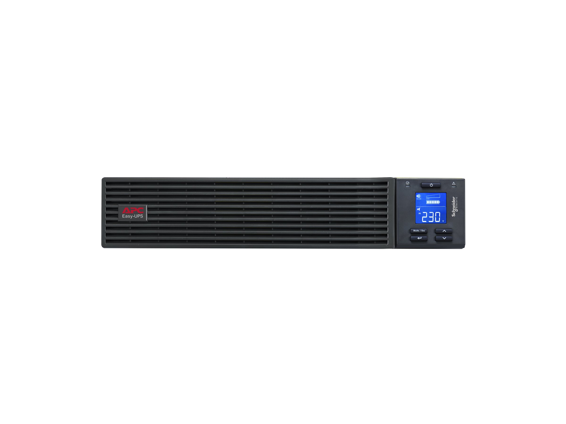 APC Easy UPS On-Line SRV1KRIRK-E 1000 VA 900 W Schwarz, RAL 7010