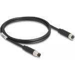 Delock Patch-Kabel 4-poliger M8 (M) zu 4-poliger M8 (W) (80142)