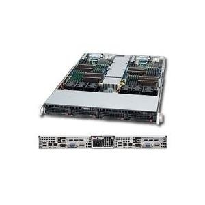 Supermicro SuperServer SYS-6016TT-iBXF 1U Rack Server Schwarz