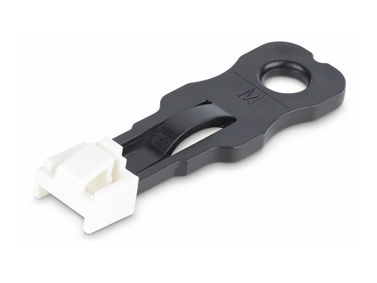 StarTech.com RJ45 Port Locks 10er Pack mit Sicherheitsschlüssel Schwarz, Weiß