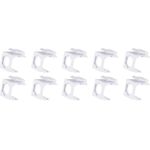 shiverpeaks ®-BASIC-S--Keystone Leeradapter, sechskant, weiß, 10 Stück (BS08-10122)