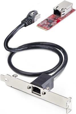 StarTech.com 1-Port 2.5GbE M.2 Network Card, Multi-Gigabit Speeds (2.5G/1G/100M/10M) (MR12GI-NETWORK-CARD)