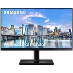 Samsung F24T450FQR - T45F Series - LED-Monitor - 60 cm (24") - 1920 x 1080 Full HD (1080p) @ 75 Hz - IPS - 250 cd/m² - 1000:1 - 5 ms - 2xHDMI, DisplayPort - Schwarz