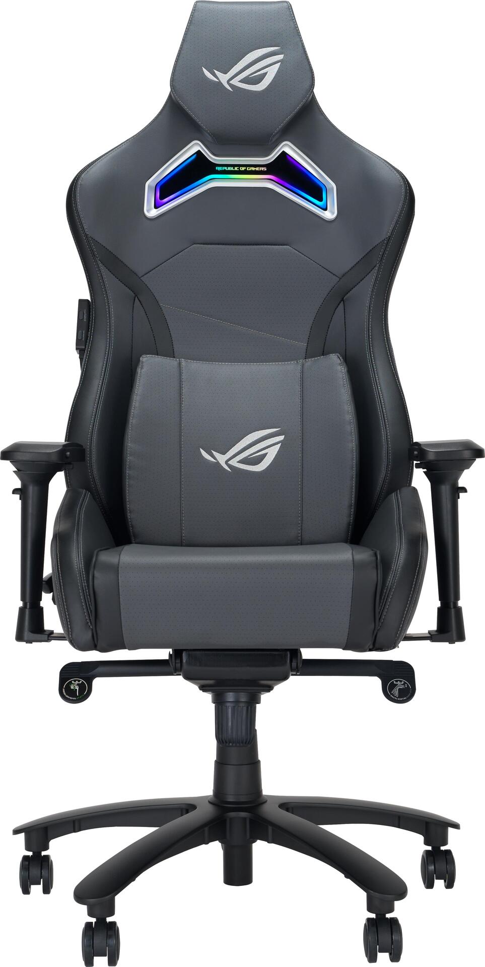 Image of ASUS ROG Chariot X Universal-Gamingstuhl Gepolsterter - ausgestopfter Sitz Grau (90GC01M0-MSG040)