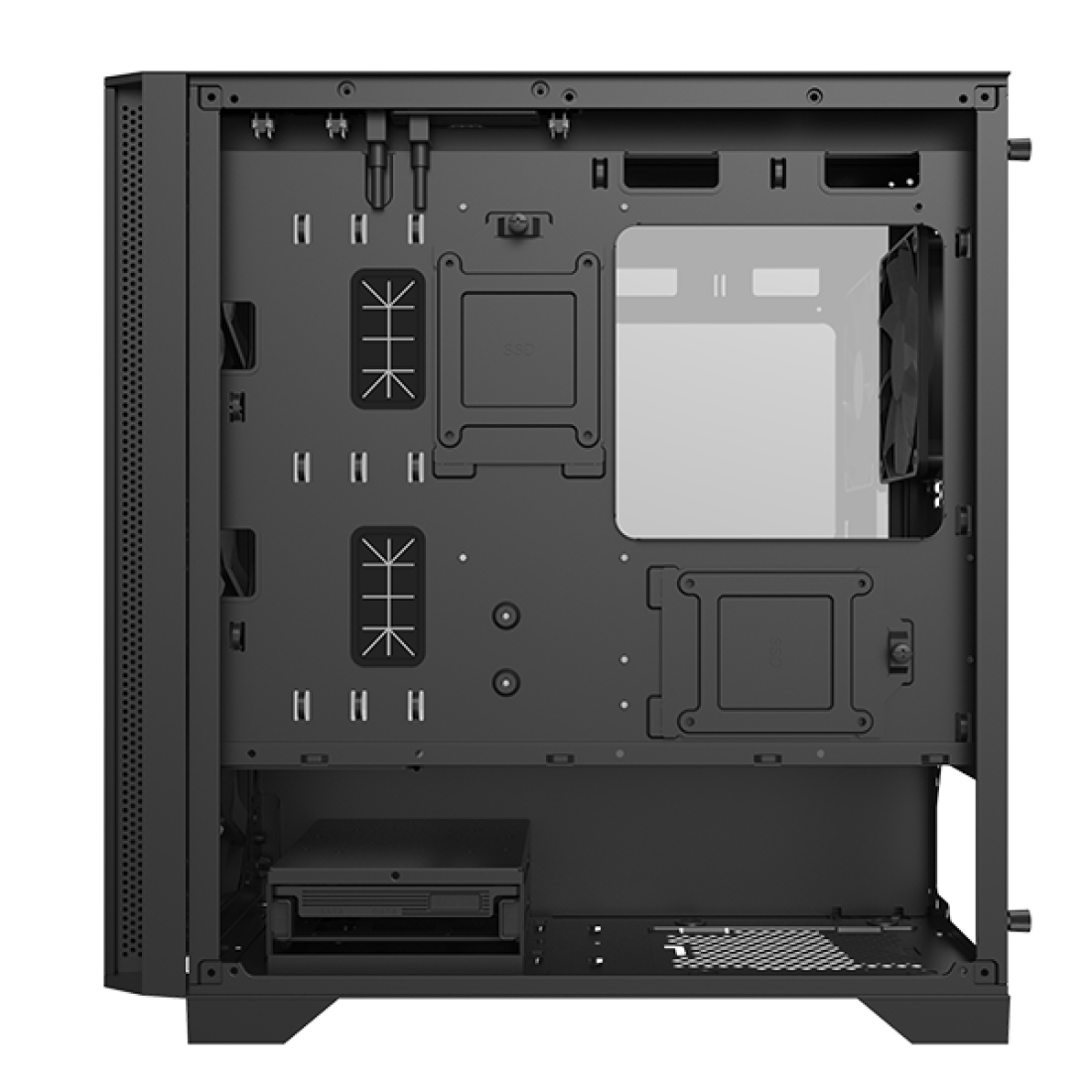 Montech AIR 100 LITE Systemgehäuse Schwarz
