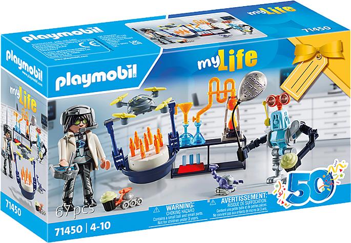 Playmobil Forscher mit Robotern (71450)