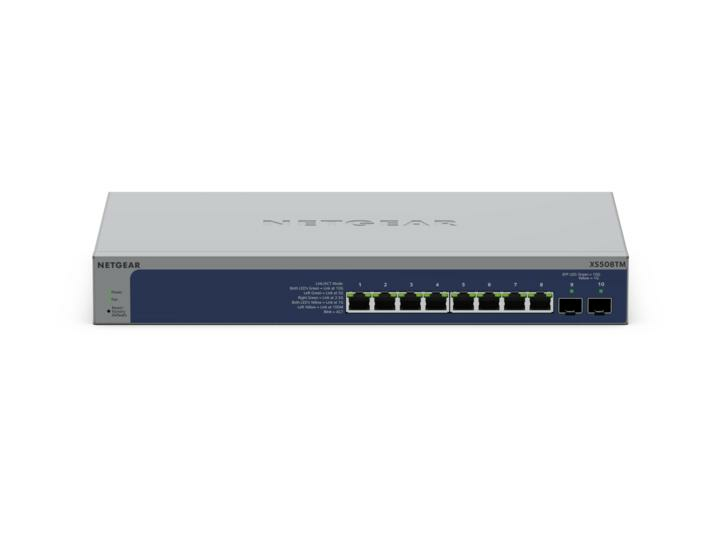 NETGEAR S3600 Series XS508TM Managed Switch 8 x 10/25 Gigabit Ethernet Grau