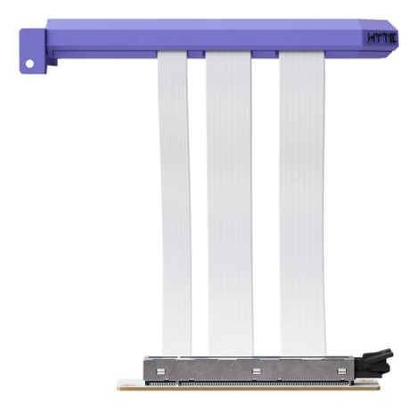 HYTE PCIe 5.0 Hyper Riser Riser-Kabel 20cm PCI-E 16-pin Lila/Weiß