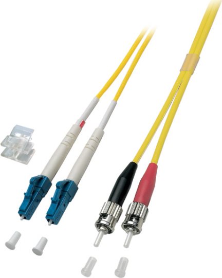 EFB-Elektronik Duplex Jumper LC-ST 9/125µ, OS2, LSZH, gelb, 2.0mm, 20m Hersteller: EFB Elektronik (O0361.20)